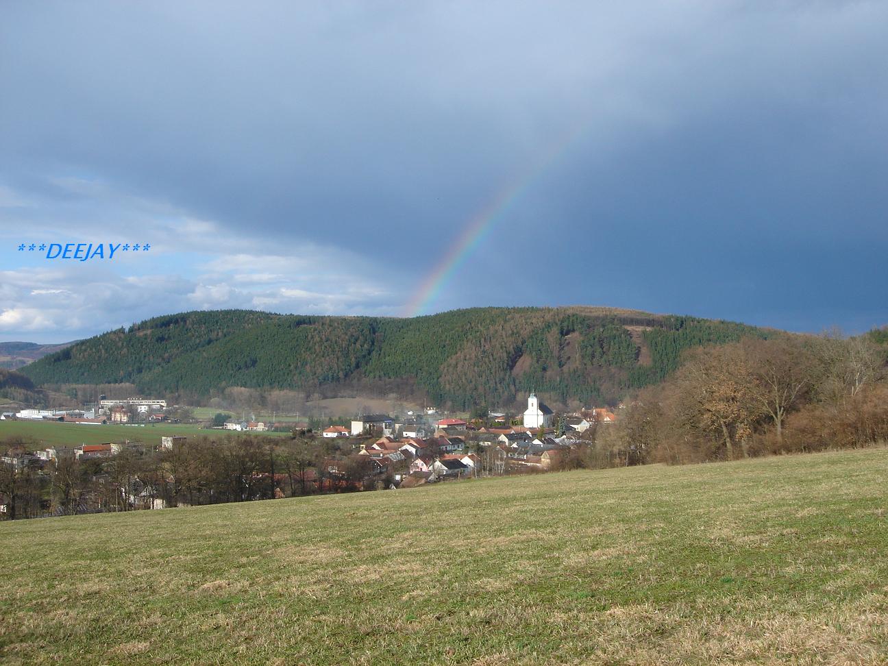 Mestecko Trnavka in spring